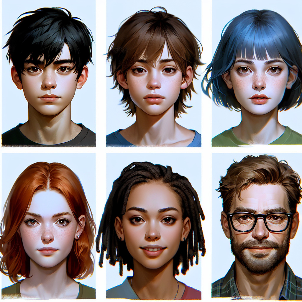 Main characters of Neon Genesis Evangelion