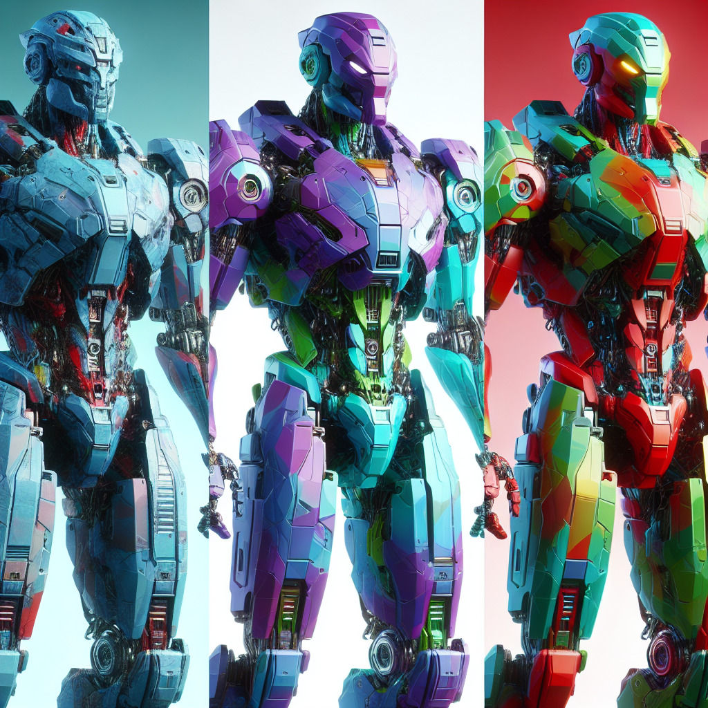 Comparison of different Evangelion Units